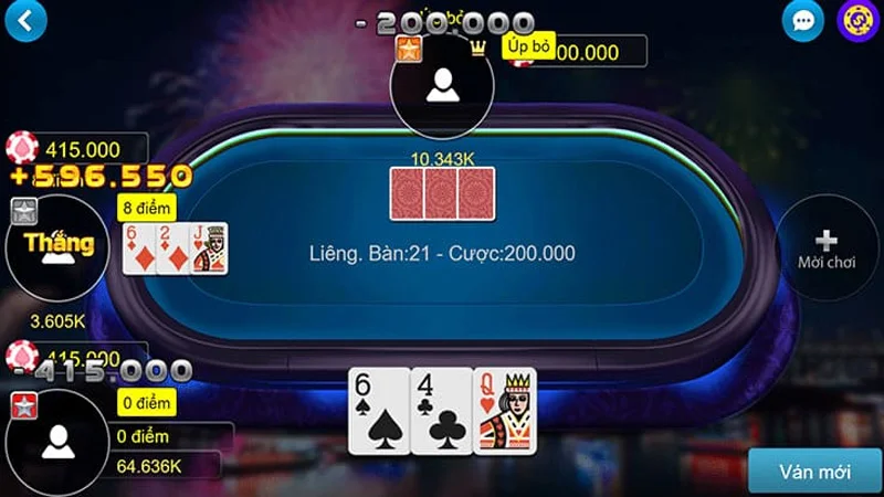 lieng 3 Bài Liêng của May88 có rất nhiều ưu điểm nổi bật