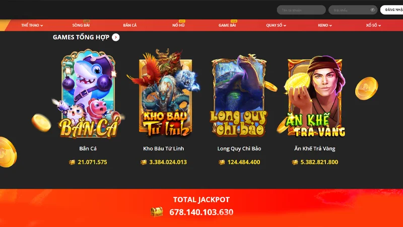 may88 dang nhap 5 Kho game cá cược của May88 cực khủng với nhiều thể loại