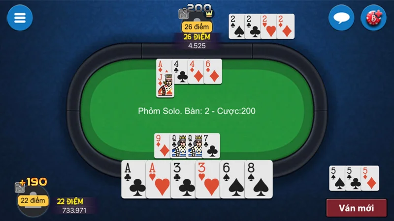 phom 2 Cần biết rõ từng vòng của game bài Phỏm ra sao